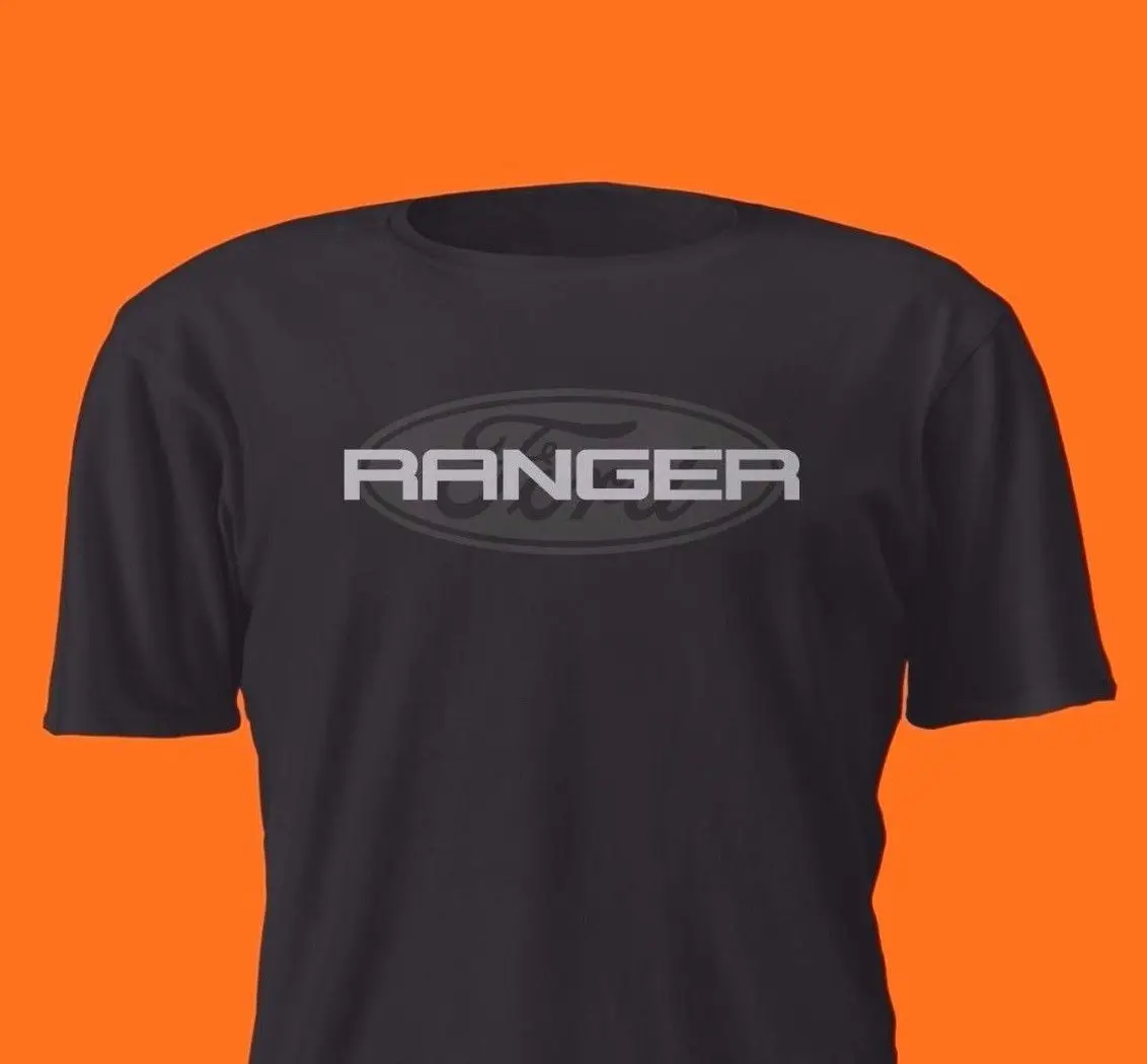 Модная летняя мужская Футболка RANGER грузовик): черная футболка с надписью RANGER RAPTOR внедорожный F150 мини грузовик