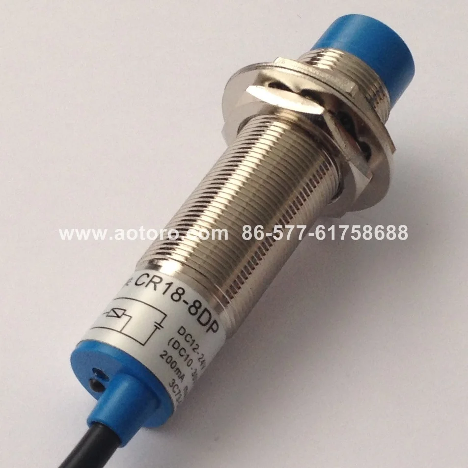 

proximity capacitive CR18-8DP PNP liquid level beam sensors optical touch