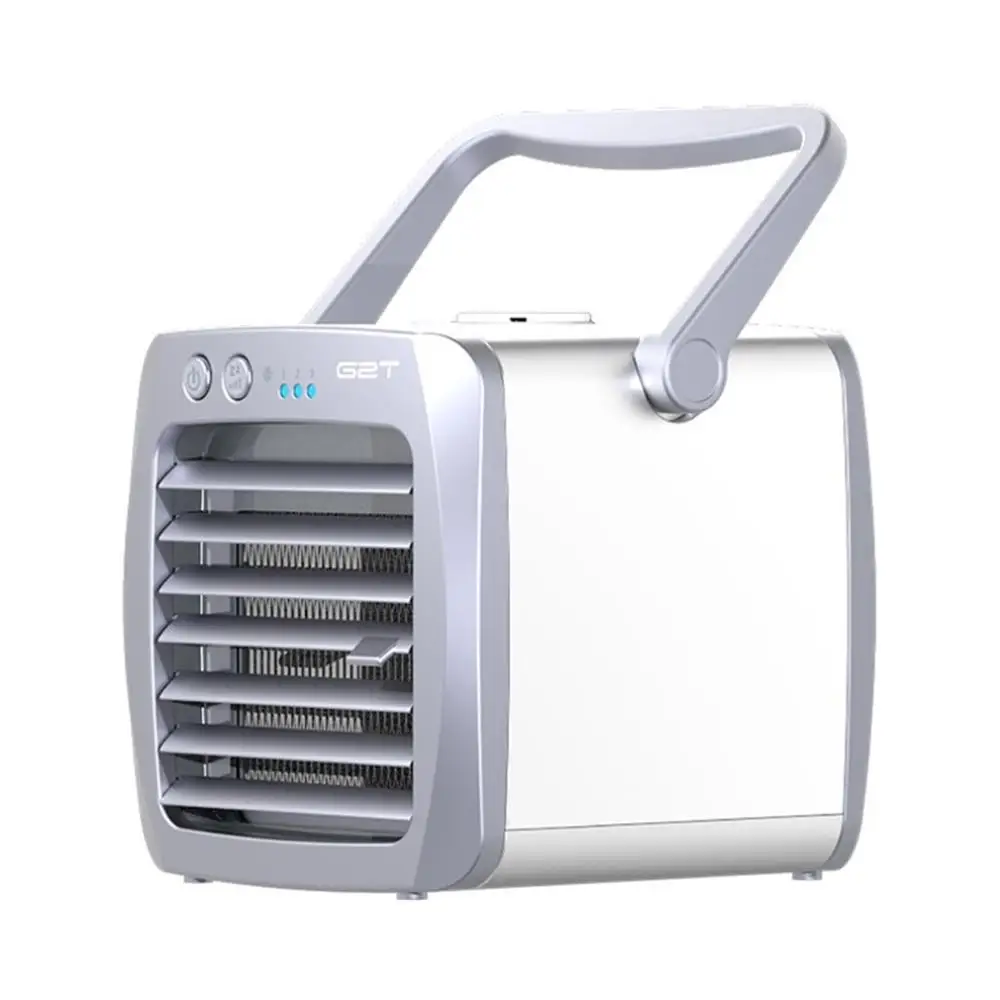 

Handheld Portable Mini USB Air Conditioner Air Conditioning Cooling Air Cooler Fan Humidifier Purifier for Home Office Travel