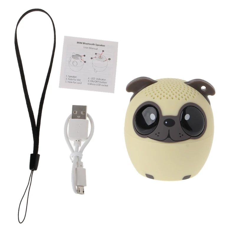

Bluetooth Wireless Cute Animal panda dog Sound Speaker Portable Clear Voice Audio Player VTB-BM6 TF Card USB for Mobile PC