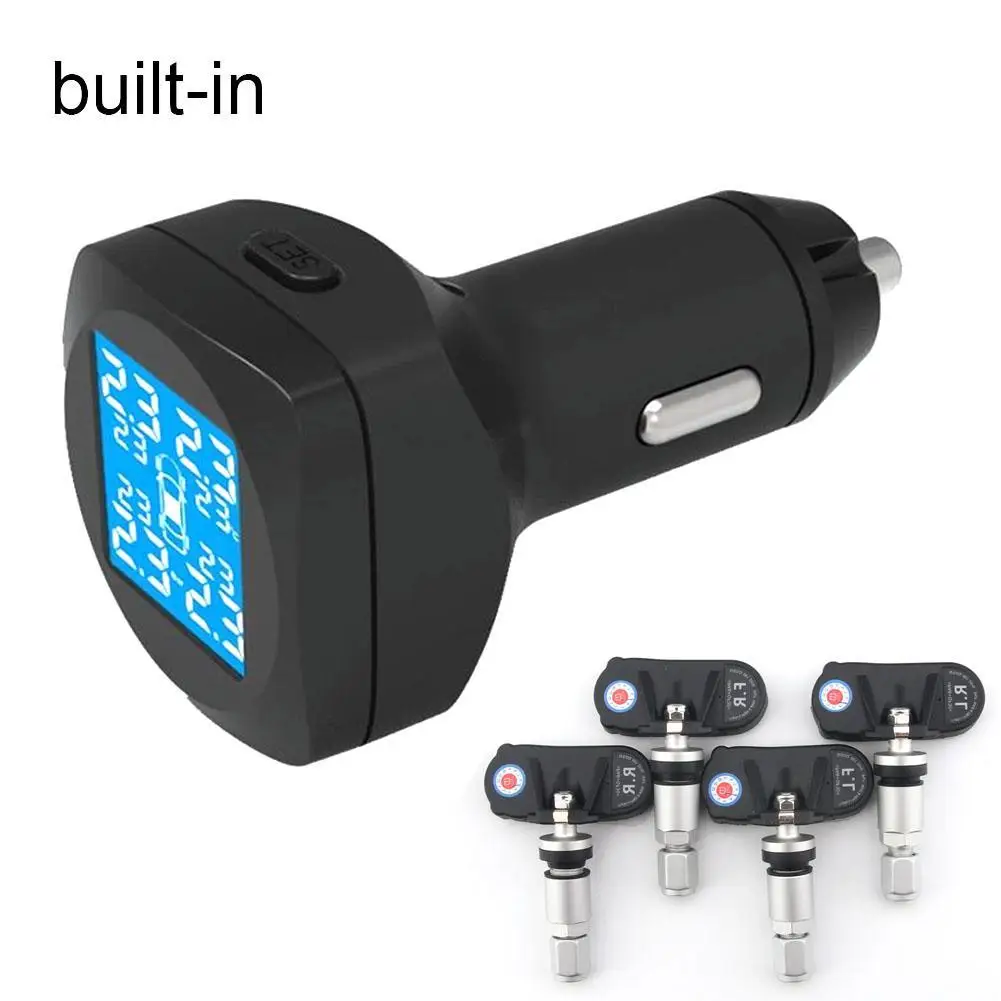 Buy Tire Pressure Wireless Car Smart TPMS LCD Screen