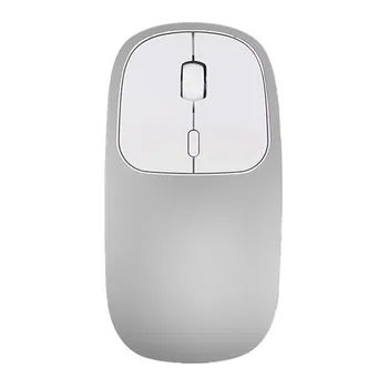 

VOBERRY Rechargeable 2.4 GHz Bluetooth Wireless Mouse Metal Silent Dual-mode Optical Mouse 1600 DPI Precise IC Location