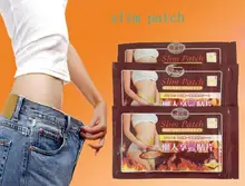 Wholesale 10pcs packet Loss Burning Fat Slimming Cream Health Care Slimming Navel Stick Slim Patch Lose