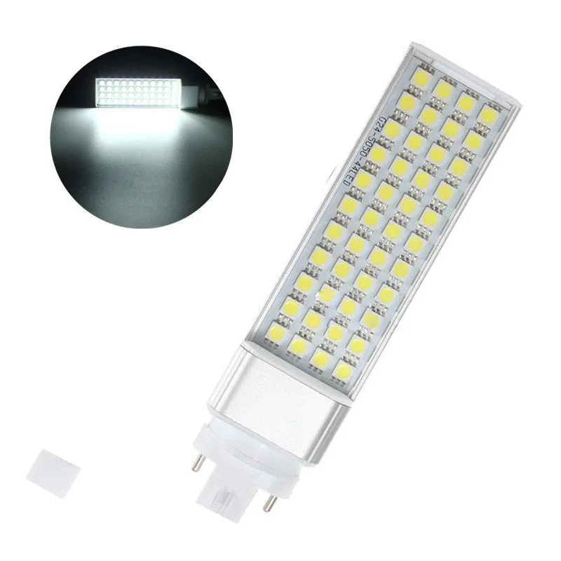 

5050 LED Bulbs 5W 7W 9W 11W 12W 14W E27 G24 G23LED Corn Bulb Lamp Light SMD Spotlight 180 Degree AC85-265V Horizontal Plug Light