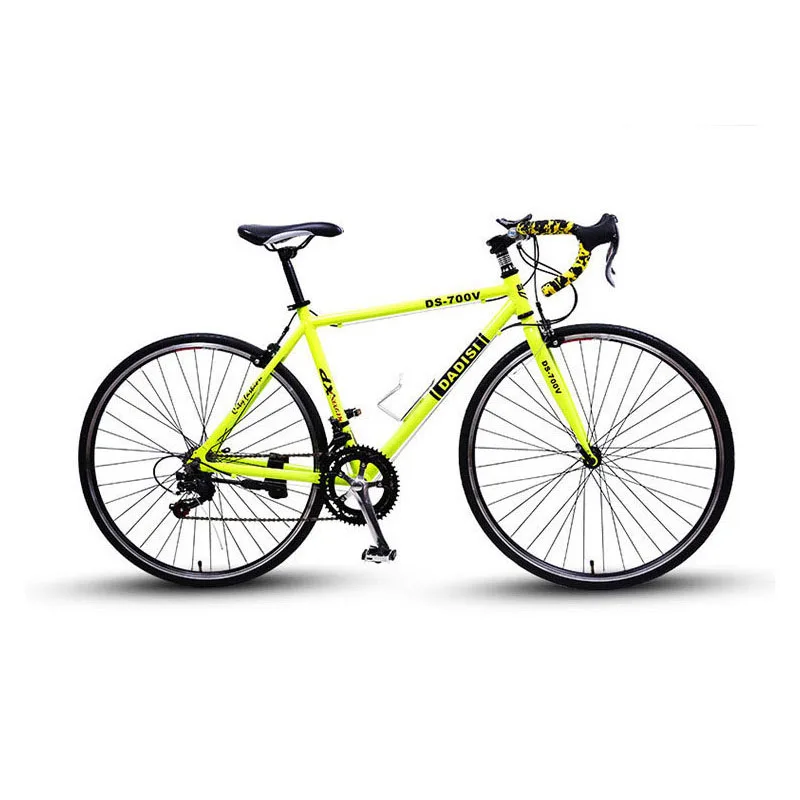 Discount Road Bike Cycling bicycle 14 Speed Aluminum Alloy 26 inch Multicolor Options Curved handle racing bicycle 2