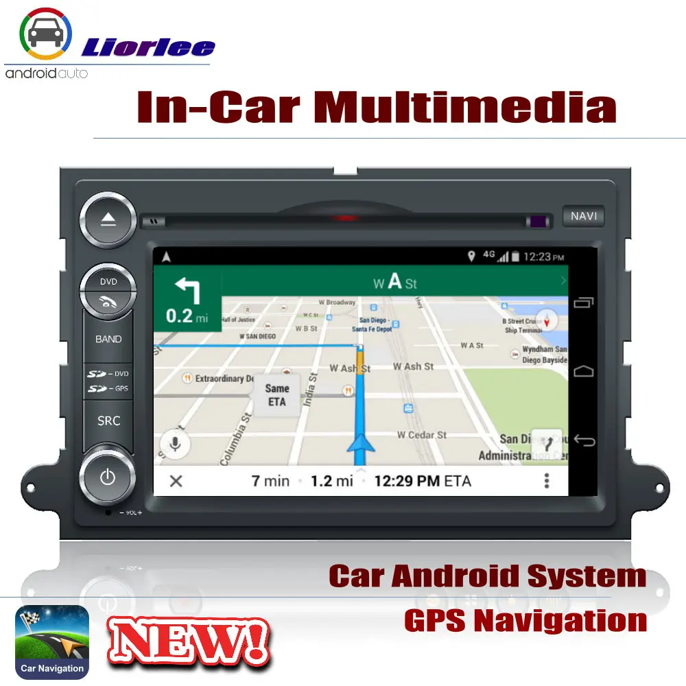 Clearance Car Radio DVD Player GPS Navigation For Ford Mustang 2005~2009 Android HD Displayer System Audio Video Stereo In Dash Head Unit 2