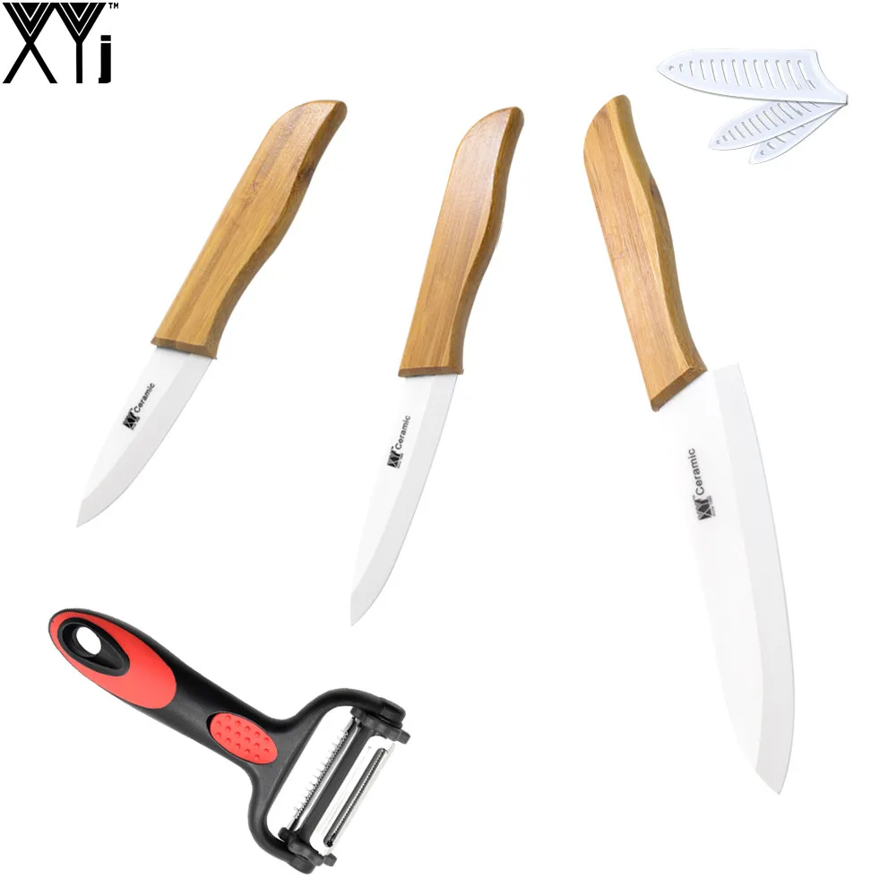 Kitchen Knives Set + Multifunctional Peeler XYJ Brand Kitchen Tools 3
