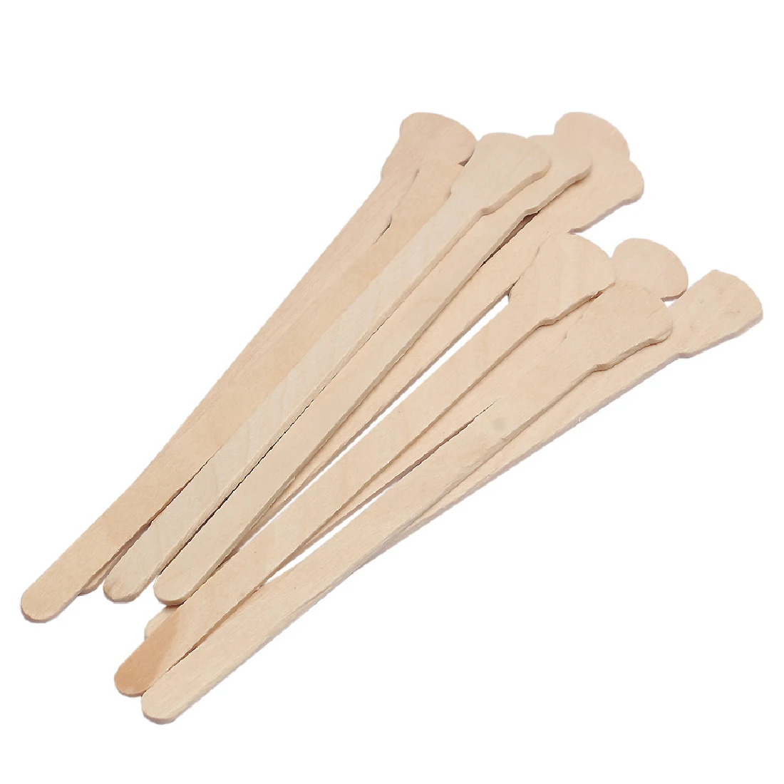 

50PCS/10PCS Wooden Disposable Bamboo Sticks Waxing Wax Spatula Tongue Depressor Kit Beauty Tool Hair Removal Cream Depilatory