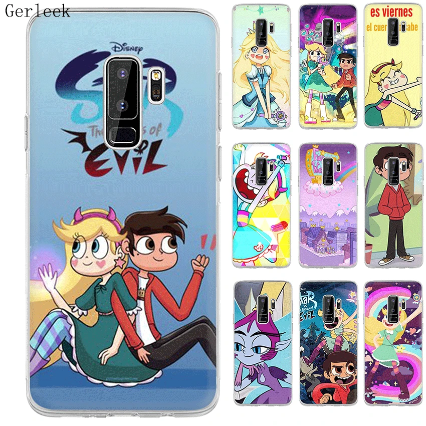 Чехол для Samsung Galaxy J1 J2 J3 J5 J7 Prime 2015 2016 2017 Star Vs The Force Of Evil Hard Pc чехлы|Чехлы-накладки| |