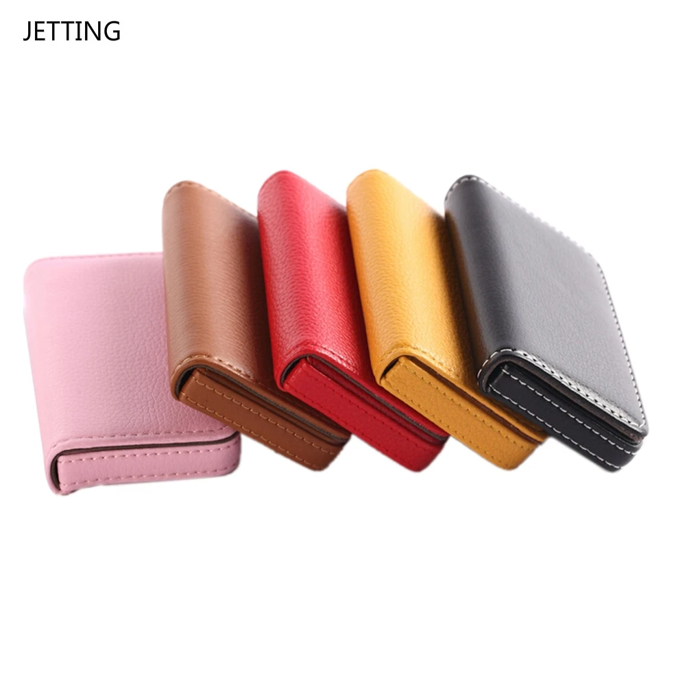 

New Arrival PU Leather Business Card Holder Card Book Large Capacity Senior PU Name card holder Card package