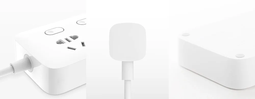 Xiaomi power Strip 4 розетки индивидуальные переключатели управления 5 В/2.1A Быстрая зарядка 3 USB порта удлинитель зарядное устройство 2 м кабель H15