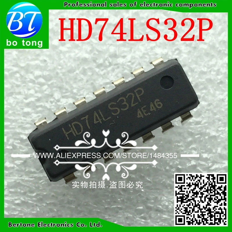 5 шт./10 шт./50 шт./100 шт. HD74LS32P 74LS32P DIP14 HD74LS32 DIP SN74LS32N 74LS32N 74LS32 Новый и оригинальный IC |