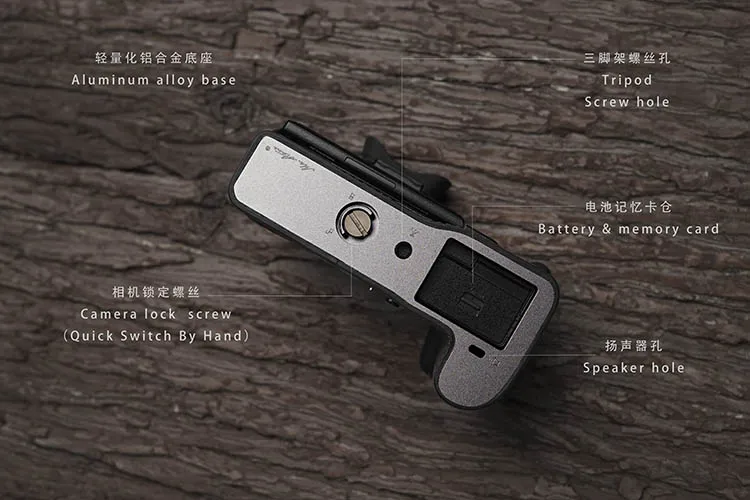 Mr. stone натуральная кожа чехол для камеры половина сумка для Fujifilm XH1 X-H1 ручной работы Половина корпуса камеры
