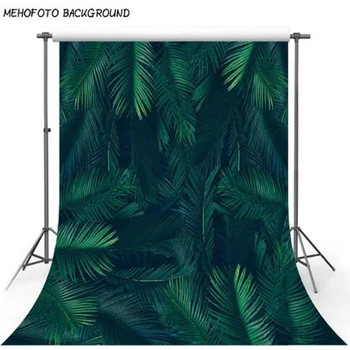 

Photography backdrops Jungle leaves tropical party Happy Birthday photo background 5x7ft backdrops fotografia