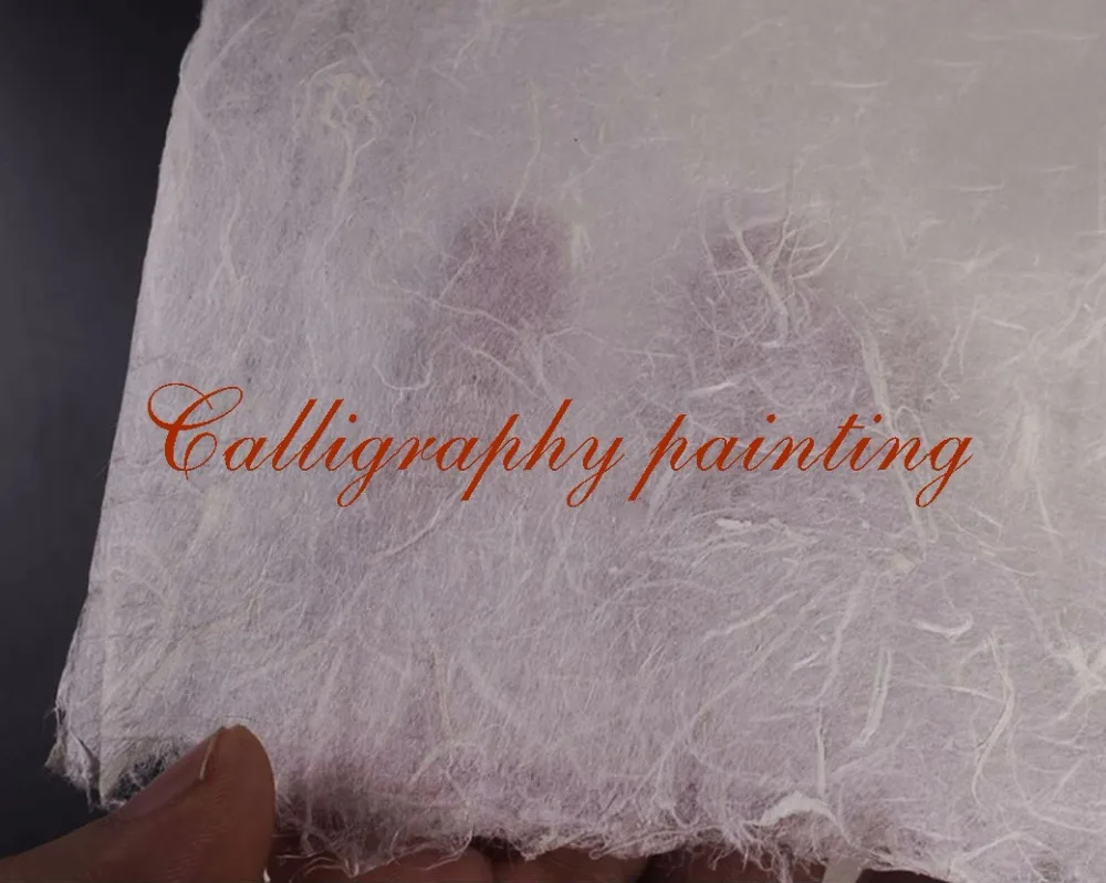 10 шт. прозрачная длинная чистая растительная волоконная рисовая бумага живопись, каллиграфия Sumi-e