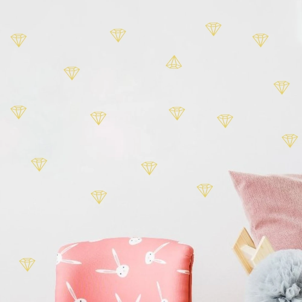 

Shining Diamond DIY Wall Sticker Art Vinyl Pattern Wall Decals Boys Girls Room Decoration Kids Playroom Nursery Decor