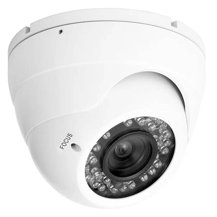 Ночное видение с переменным фокусным расстоянием антивандальный Купол CCTV Камера