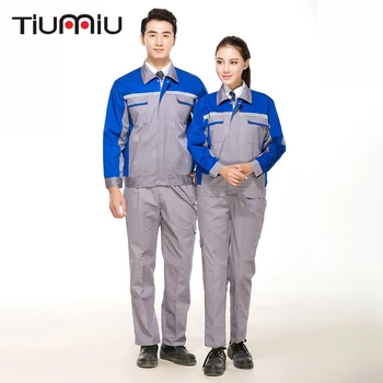 

New Arrival High Quality Men Women's Work Wear Sets Two Pieces Reflector Protective Coat Engineering Service Winter Workshop Set