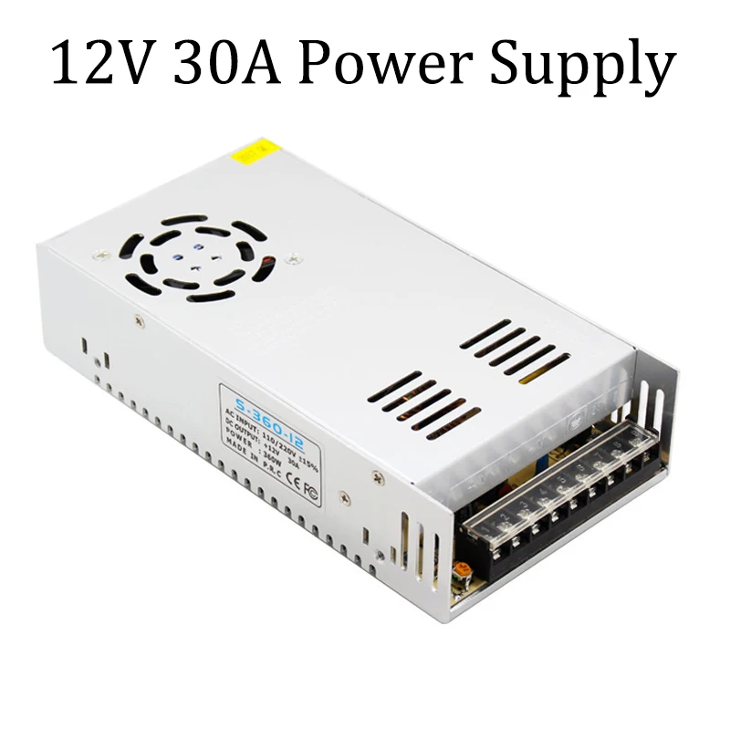 12v 30a power supply 3d printer Switch 110/220V Transformer Electronic Driver For Reprap i3 Kossel Detal 3D Printer Power Source |