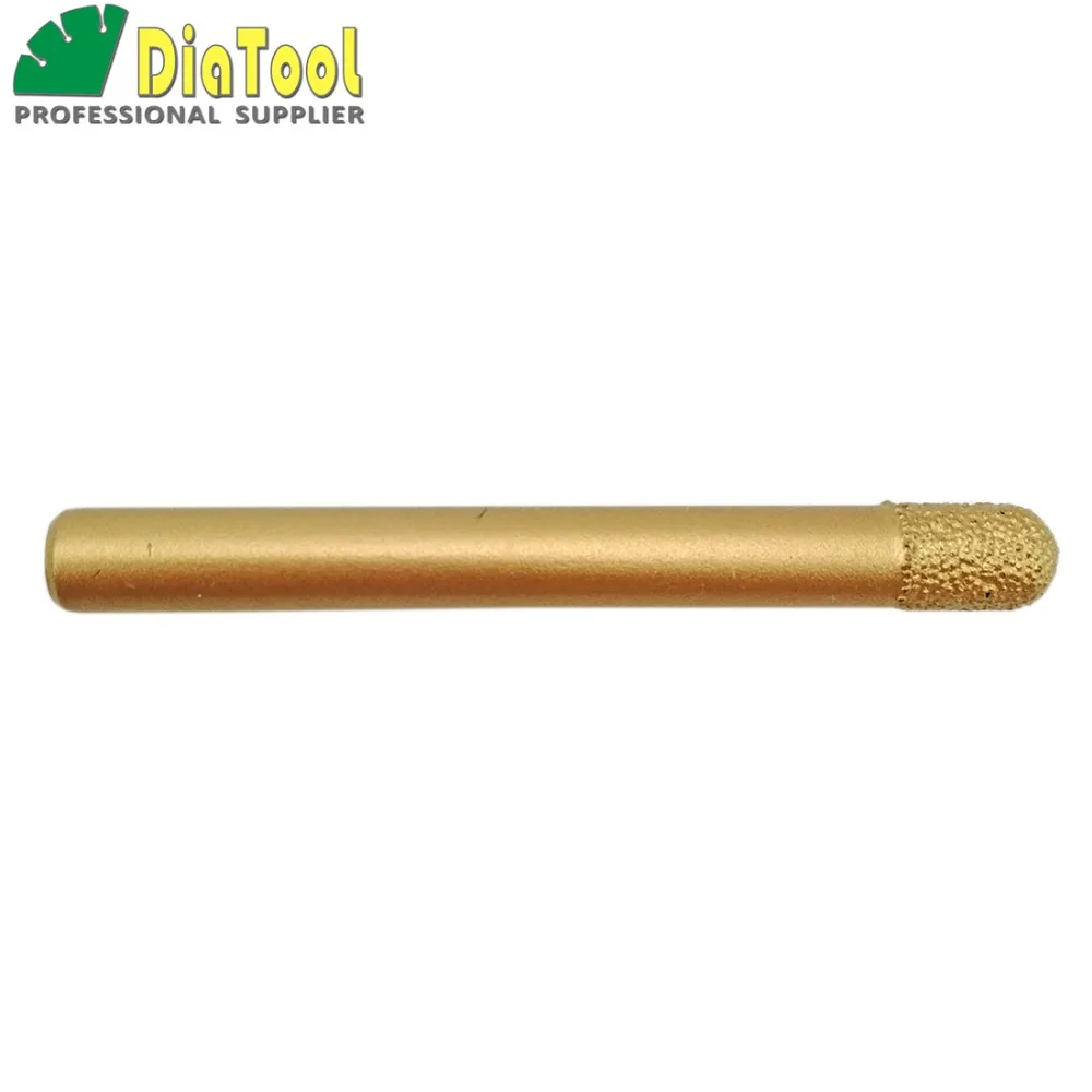 2pcs 8/12mm Cylinder ball-end CNC STONE Engraving Bits /CNC Tool, stone carving tools, Diamond burrs, End Mill
