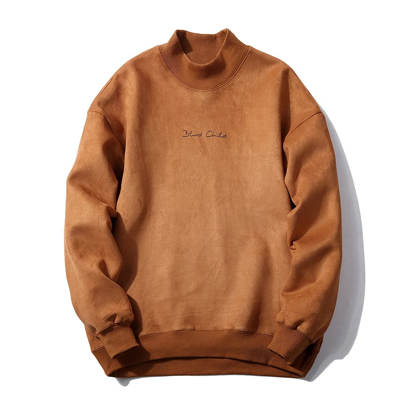 

Pullover Suede Solid Hoodies Men Women O-neck Streetwear Hip Hop Revenge Hoodie Sweat Homme Kanye Hoodies Sweatshirts 8J0685