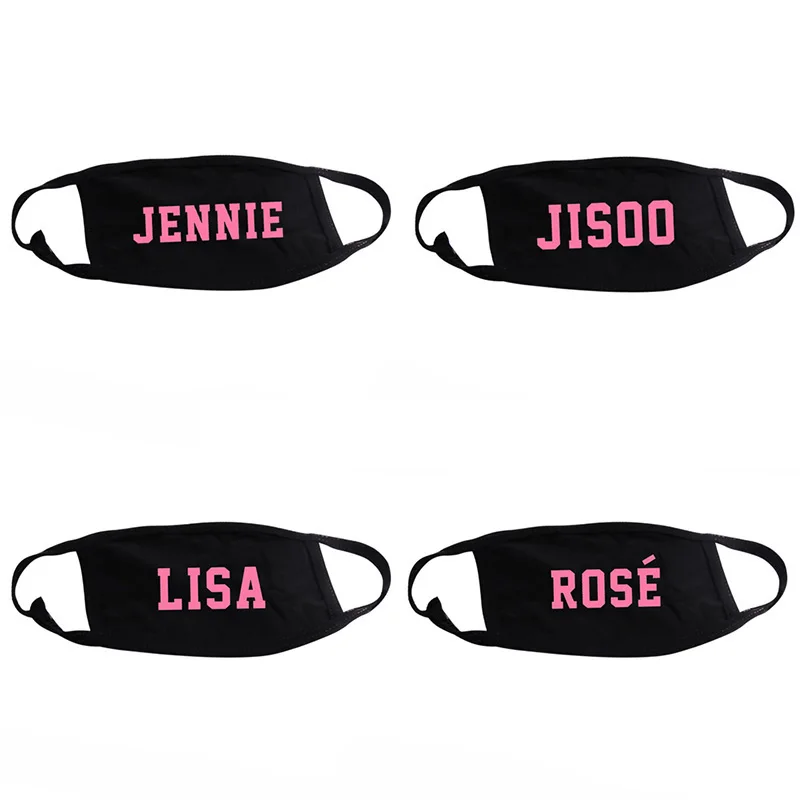 

Jennie rose jisoo lisa Mouth Mask Unisex New Antidust Face Respirator