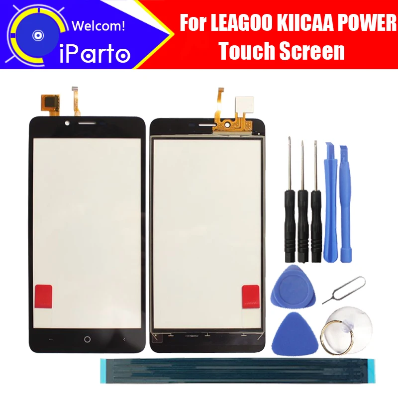 5 0 дюймовое стекло для сенсорного экрана LEAGOO KIICAA POWER 100% гарантия оригинальная