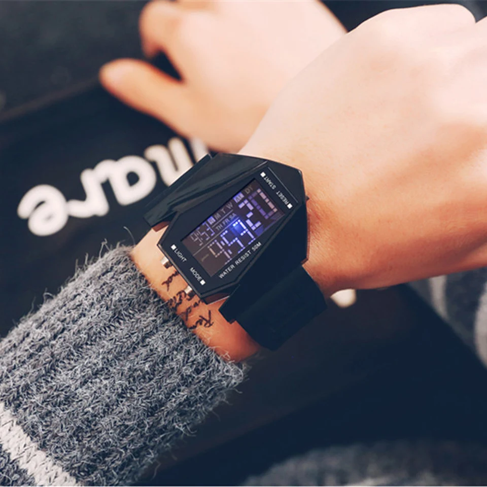Children Safety Wristbands Boy Waterproof clock Men Women Fashion Luminous Electronic Student movement Wrist Watches Gift Hot Sa|sa|sa sa |