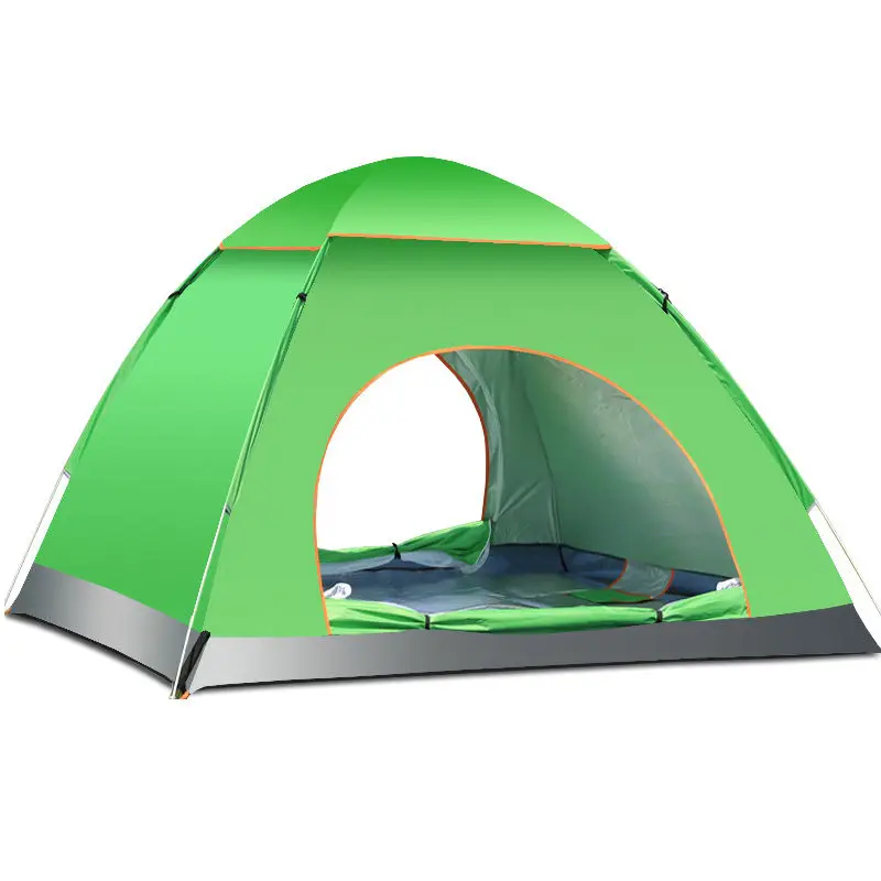 

Outdoor Camping Travel Waterproof 3-4 person Layer Automatic Instant Pop Up Tent