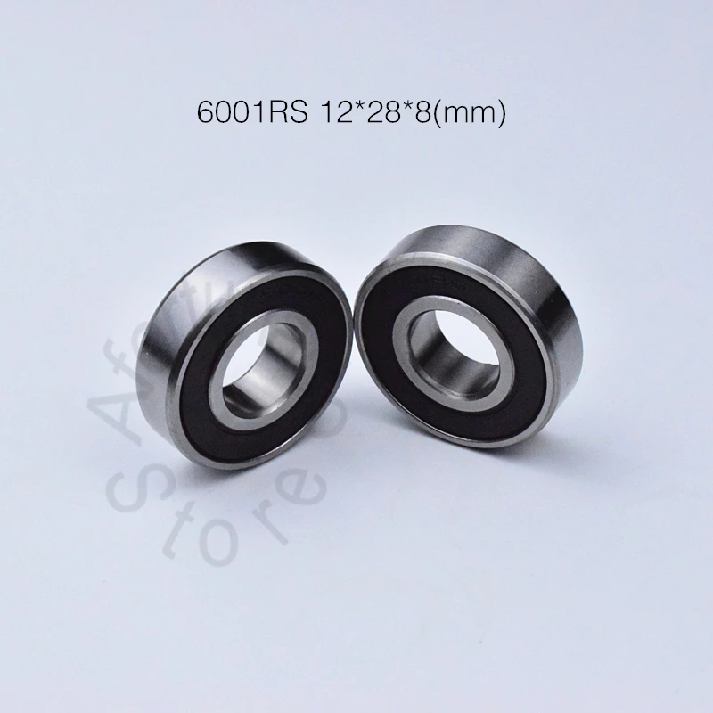 Подшипник 6001RS 12*28*8 (мм) 1 шт. подшипник ABEC 5 резинового типа подшипники 6001 с