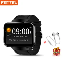 DM98 3g Smartwatch Relógio Inteligente Homens Android Telefone GPS 2.2 de polegada MTK6572A Dual Core SIM Card Wifi Bluetooth 4.0 relógio de pulso