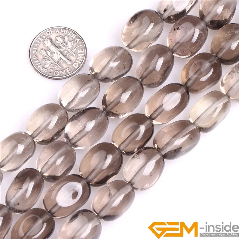 Smoky Quartzs Freefrom Nugget Quart Beads DIY Bead For Jewelry Making Strand 15&quotDIY Fashion Bracelet Necklace | Украшения и