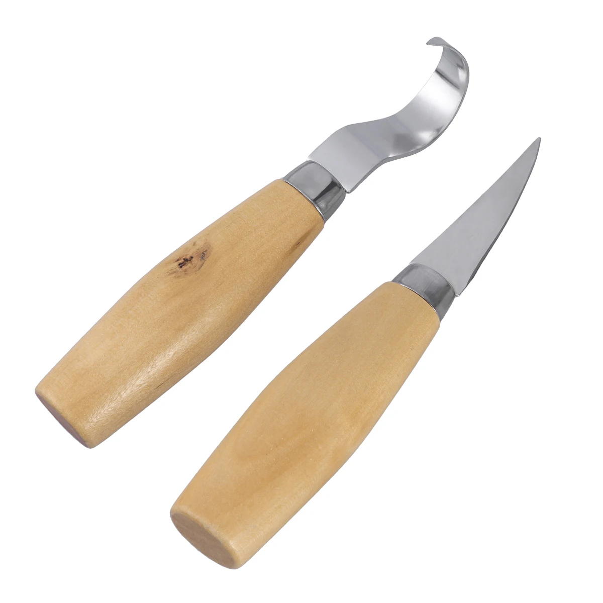 

2PCS Portable Stainless Steel Sharp Cutting Engraving Tools Cutters Sculpture Knife Graver for Artists Craft Carvers Carpenters
