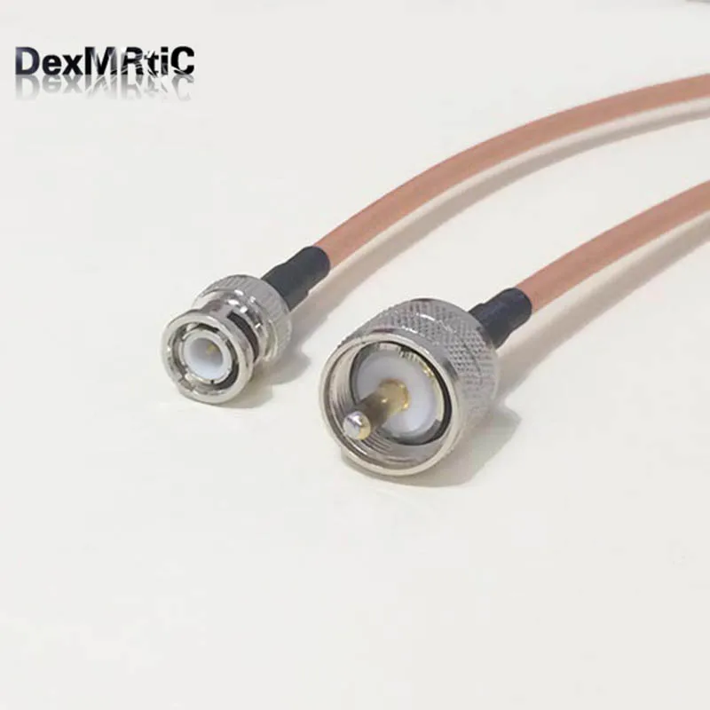 Высокое качество низкое затухание УВЧ штекер PL259 переключатель BNC RF коаксиальный