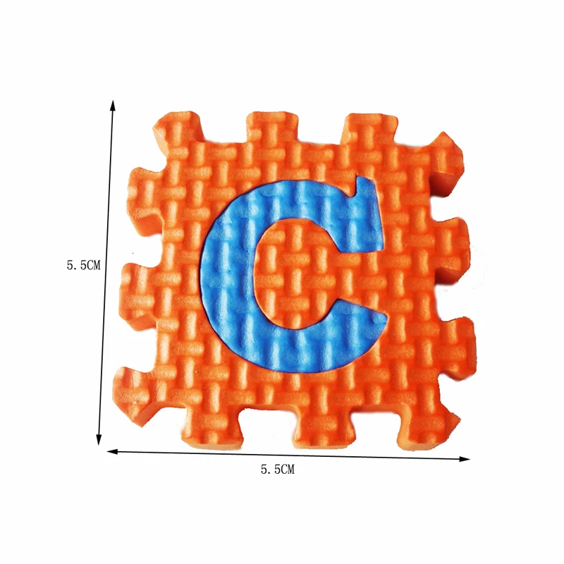 EVA образовательная игра коврик 36 шт. русский алфавит ребенок игрушка пенистый коврик в форме пазла ранее обучение коврики детские маты для ползания ковер