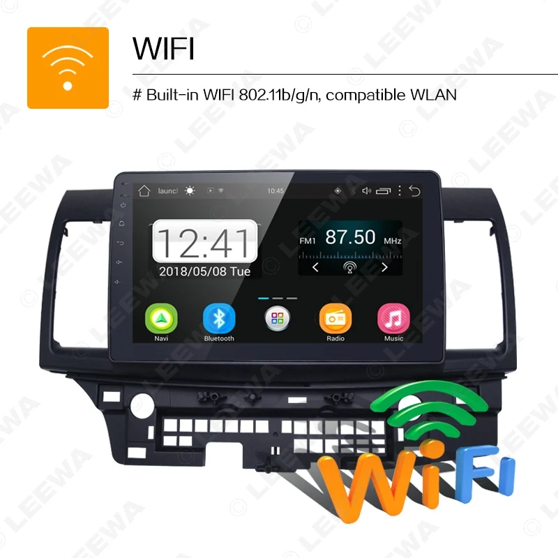 Top FEELDO 10inch Bigger HD Screen Android 6.0 Car Media Player With GPS Navi Radio For Mitsubishi Lancer EX(2007+ Get: DVR + Camera 5