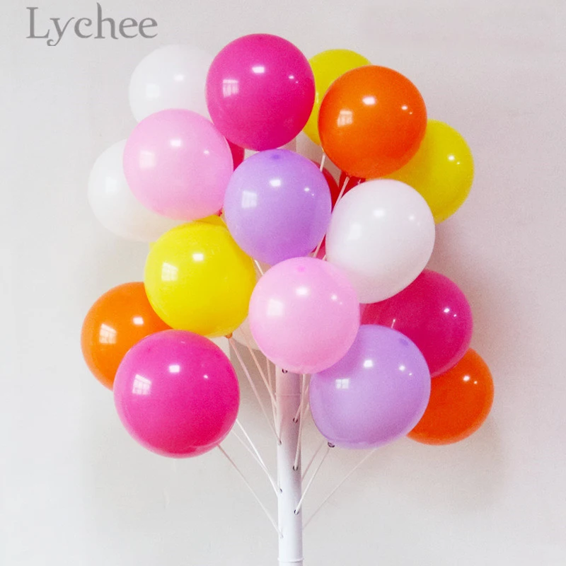  Lychee Life Stable Balloon Tree Display Stand Plastic Balloon Holder Birthday Wedding Festival Part