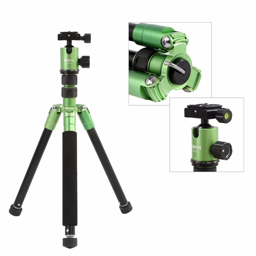 150cm  62 Aluminum Portable Flexible Professional Travel Camera Tripod Monopod for DSLR Camera Stand Tripods (7)