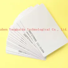 1000 шт./лот RFID 125 кГц EM4100 чип ID-карты. Карта