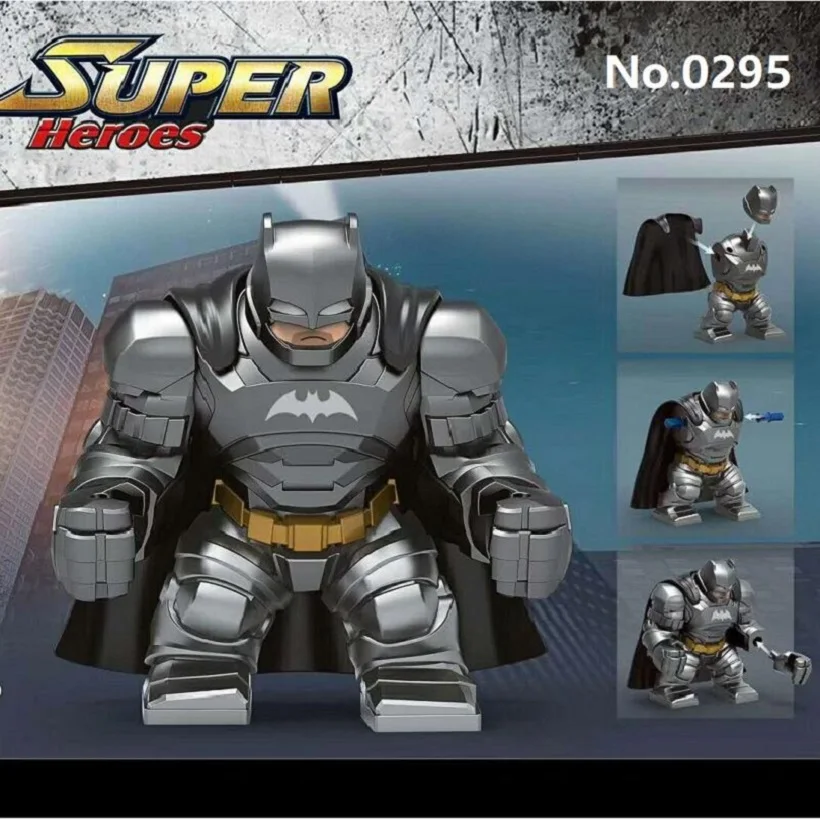 

0295 Single Sale Avengers Infinity War Building Blocks Super Heroes 7CM Big Action Figure Batman Thonas Bricks Children Toys