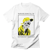 Lil Peep T camisa de los hombres de algodón de Hip Hop genial marca hípster de alta calidad Harajuku estilo de verano casual de marca de moda Tee camisa hombre