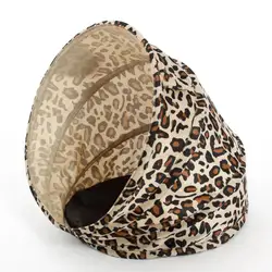 Специальные Дизайн Pet Питомник складной Leopard собака кошка кровать высокое качество Новые Модные для щенка путешествия продукта Бесплатная