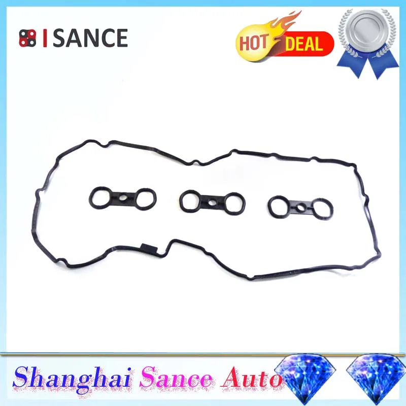 

ISANCE Engine Valve Cover Gasket 11127582245 For BMW E60 E70 E82 E83 E88 E89 E90 N52 128i X3 X5 323i 328i 528i Z4 328xi 528xi