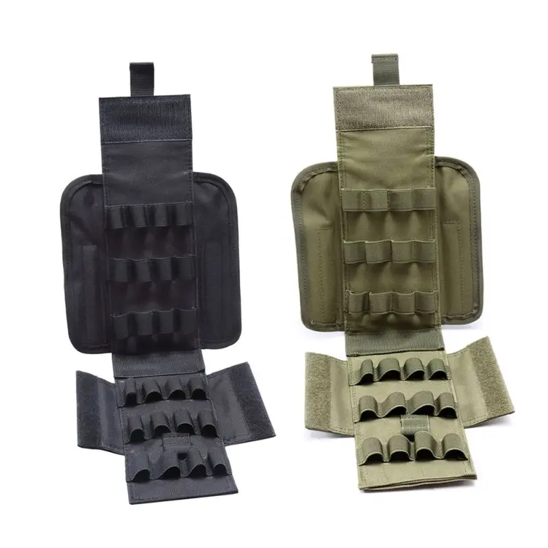  Tactical Universal Molle 25 Round 12GA 12 Gauge Ammo Shells Reload Magazine Pouches Military Molle  - 32918009929