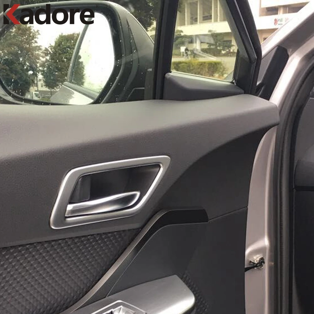 Для Toyota CHR C HR 2016 2017 2018 2019 ABS Matte Car накладка на внутреннюю дверную ручку Trim Door Bowl Stickers
