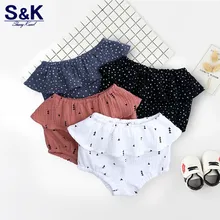 Новые летние короткие штаны для маленьких девочек, летняя повседневная одежда средней длины для девочек, XK-168