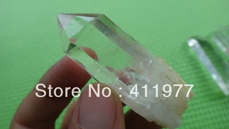 7 Редкие прозрачный натуральный одноконцевой ключ для Лемурия семян точка с украшением в виде кристаллов образца