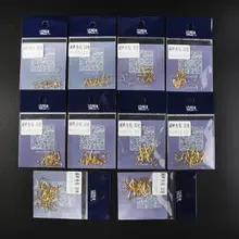 30 шт. спортивный Карп специальный рыболовный крючок Золотой Stingless Высокоуглеродистая сталь рыболовный крючок