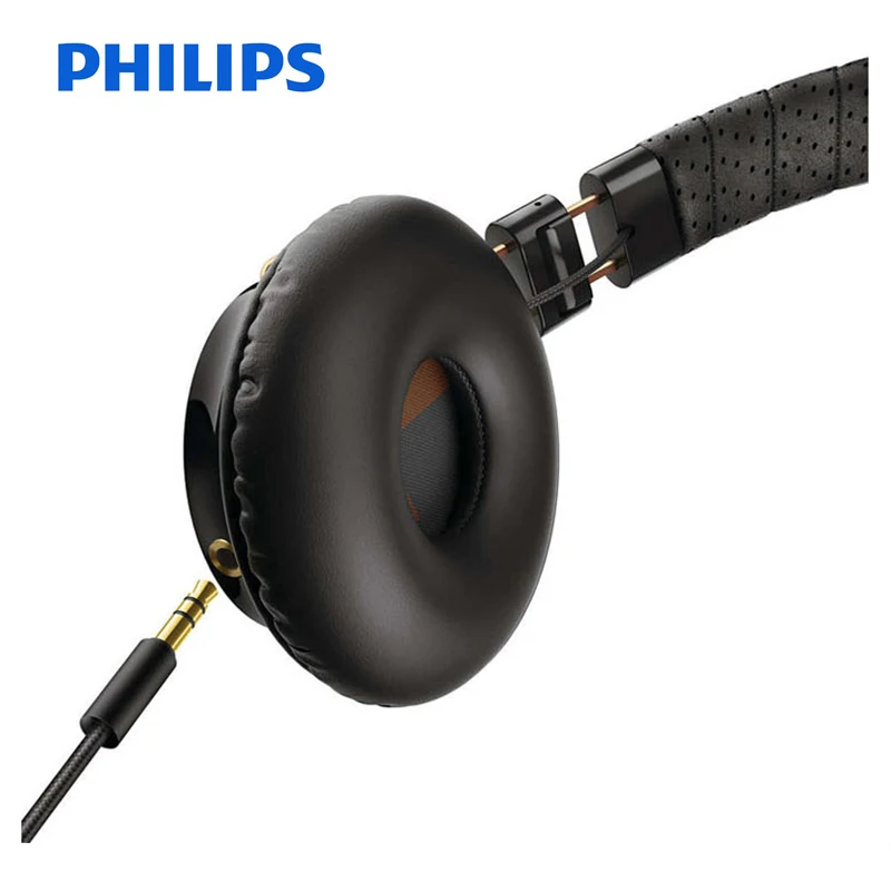 Оригинальные Наушники Philips SHL5505 3 5 мм L образный штекер проводное управление