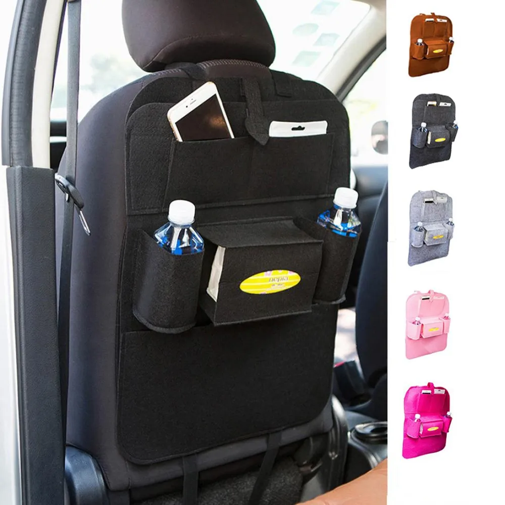 Новый 2 шт. автомобильный органайзер для сиденья новый автомобиль Автоматическая спинка для сиденья мульти-карман сумка для хранения